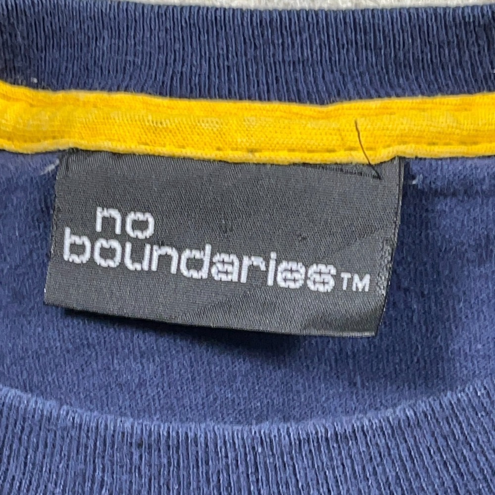Vintage Y2K No Boundaries Shirt Men XXL Blue Surfing Rat Mouse Radical Wave 00s - Picture 4 of 9